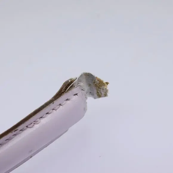 CELINE Hand Bag Leather Purple Gold - Picture 9 of 13